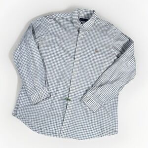 Polo Ralph Lauren Button Down Shirt Mens XL Flesh Pony Check Long Sleeve Classic